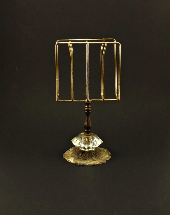 Fancy Pedestal Napkin Holder Vintage Napkin Holder Vintage