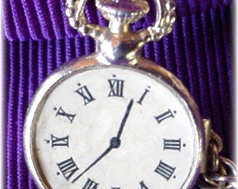 Sweater Guard with Pocket Watch Clasps