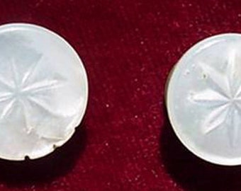 Pair of Vintage MOP Shirt Studs