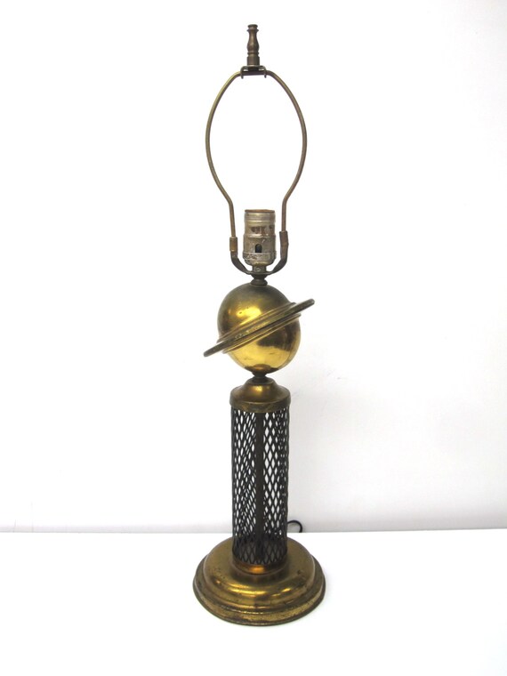 Items similar to Antique Art Deco Saturn Lamp 1939 World's Fair on Etsy
