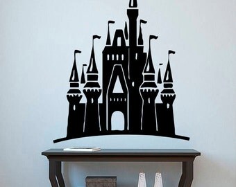 disney castle decal – Etsy