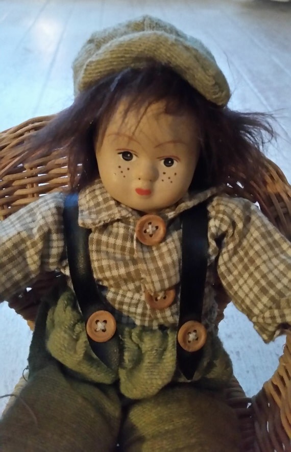 Two 1900's Antique/Vintage Dolls with Bisque Face by OldenPuddles