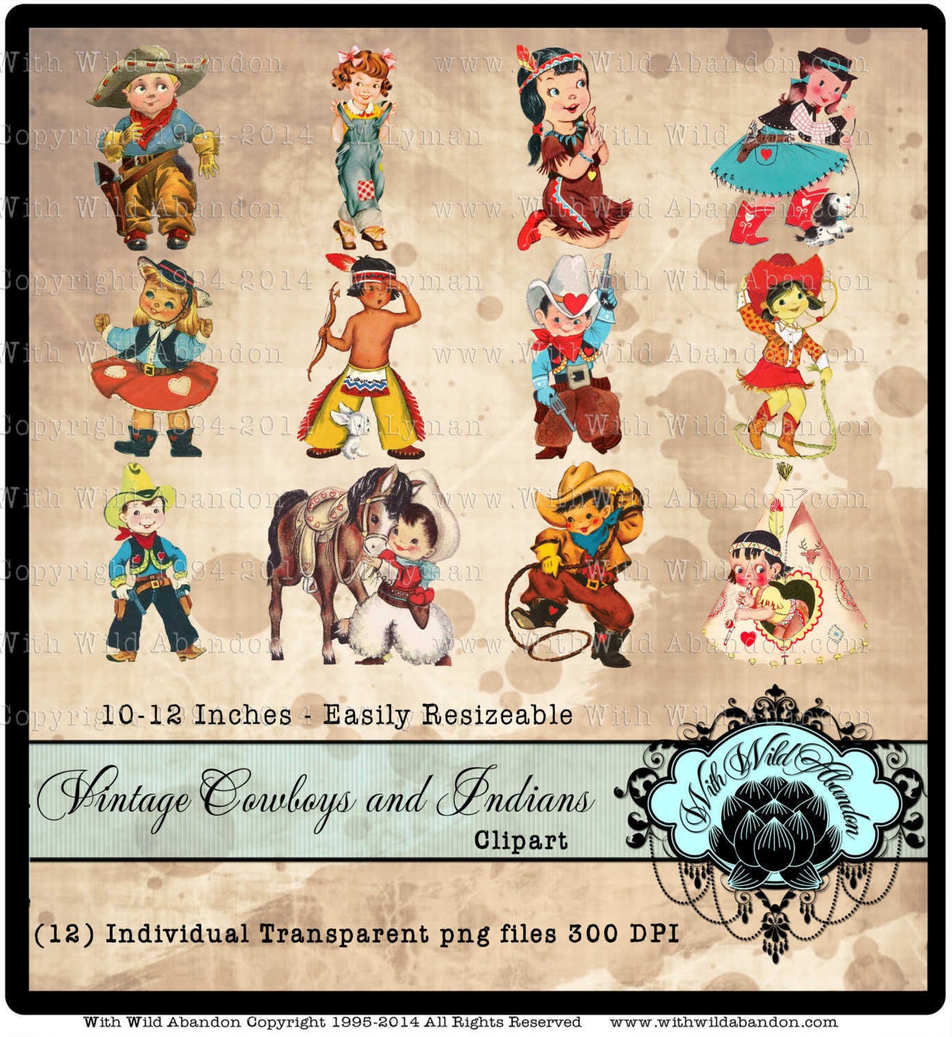 vintage rodeo clipart - photo #3