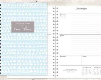 planner 2015 & 2016 12 month calendar custo