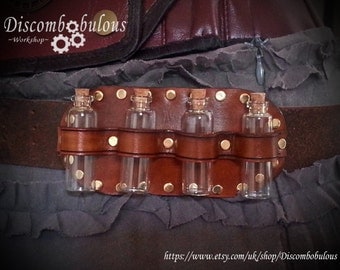 Steampunk Apothecary Belt Slider