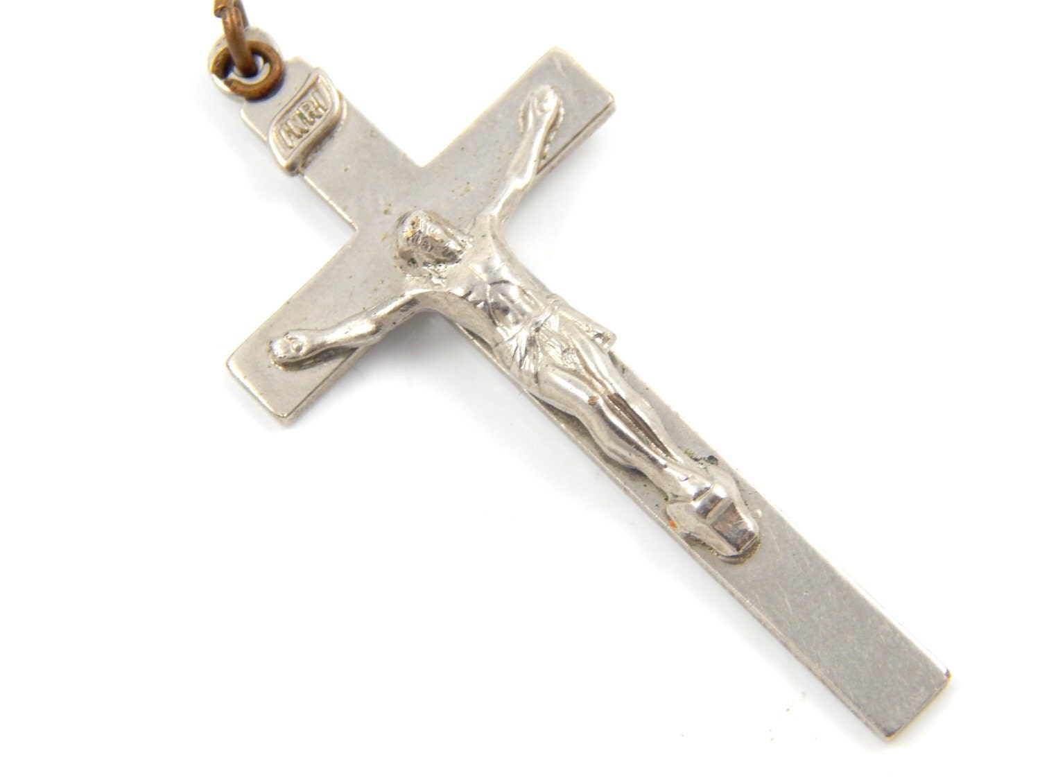 Vintage Catholic Crucifix Religious Cross by LuxMeaChristus