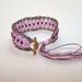 Macrame Bracelet Pink Bracelet Macrame Jewelry Hemp Bracelet for Her Tassel Bracelet Fiber Bracelet Wrist Bands Hemp Jewlery Canadian Shop