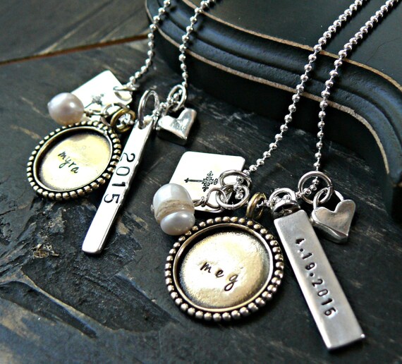 Personalized Confirmation Necklaces Mentor by yourcharmedlife