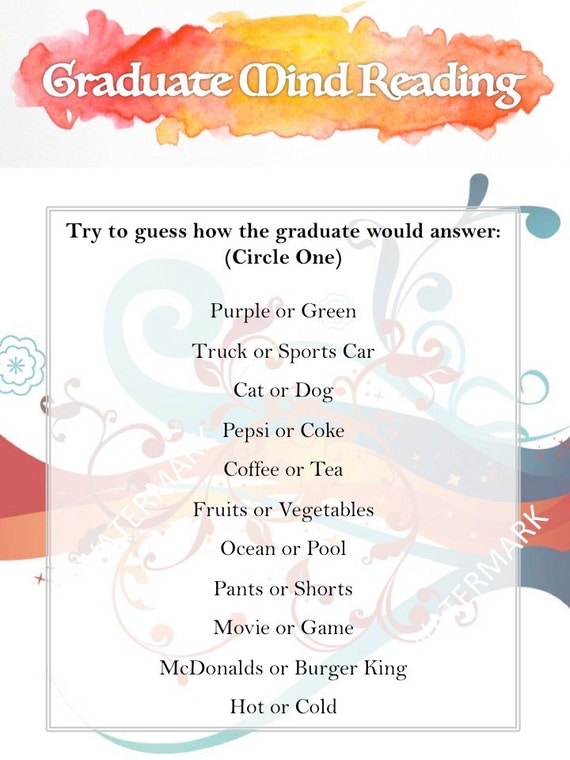 Influential image regarding free printable graduation party games Crush image with free printable graduation party games