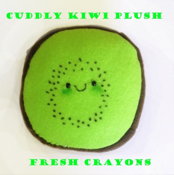 plush kiwi fruit