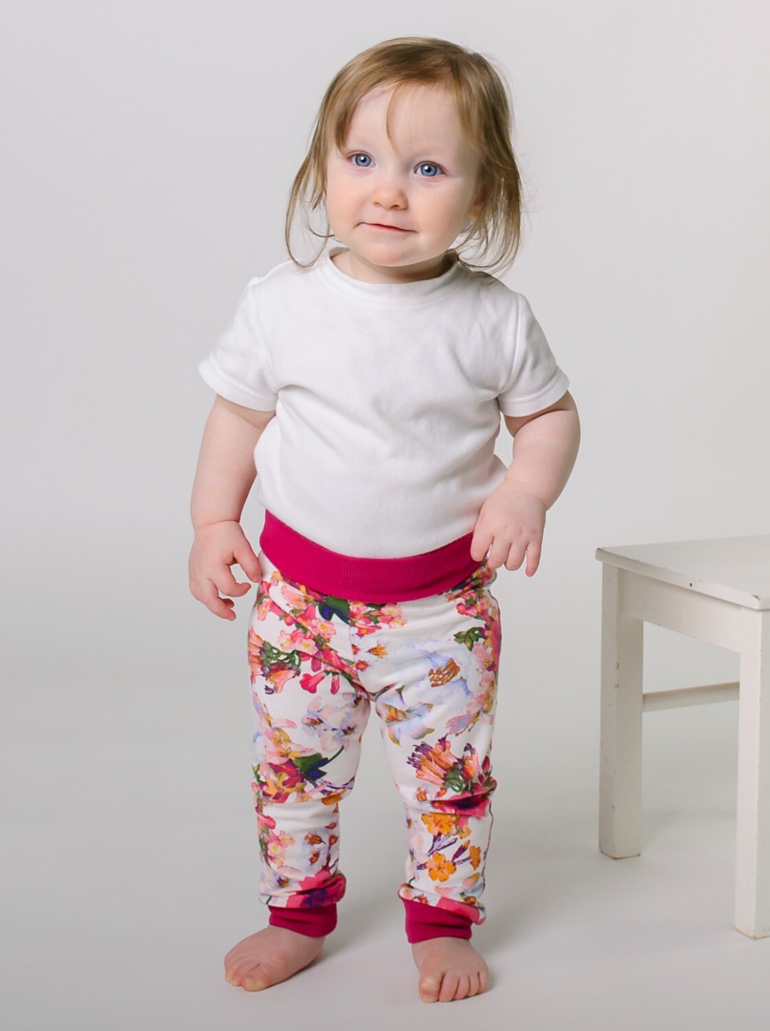 Floral baby leggings baby girl clothes baby girl gifts