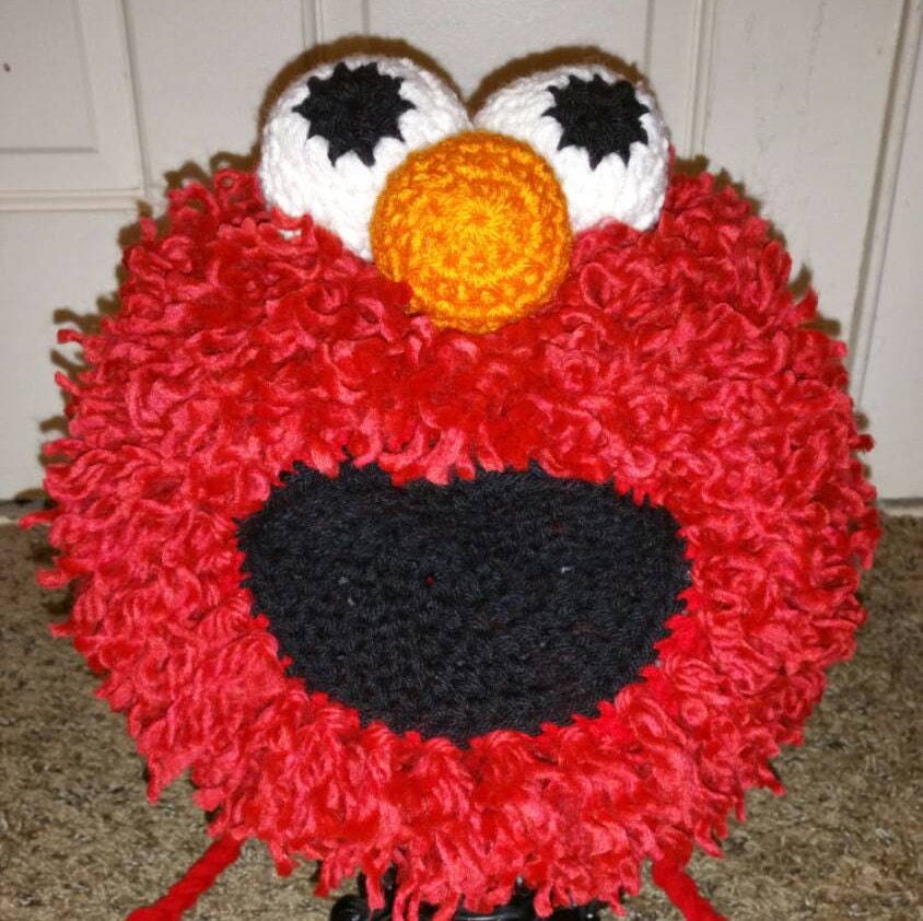 Crochet Elmo Hat