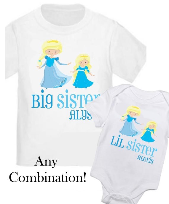 big sister princess shirt