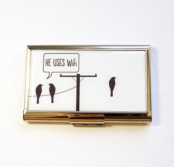 Funny card holder Business Card Case business by