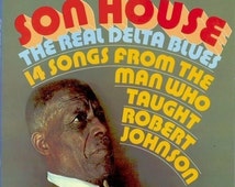 SON HOUSE The Real Delta BLUES Factory Sealed Vinyl Lp Record Album Reissue 1970s Blue Goose - il_214x170.778498466_q28j