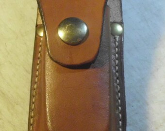 Leather Knife Sheath for Leatherman tools / Gerber Multi tool/ PLEASE indicate what COLOR u want
