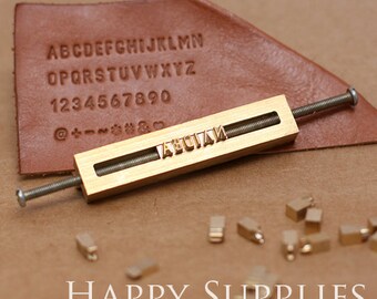 size rubber stamp guide stamp emboss  Alphabet Etsy  UK