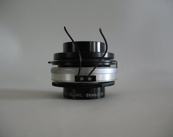 Vintage ILEX OSCILLO PARAGON Optical 56mm F:1.9 Lens Ilex Optical Company