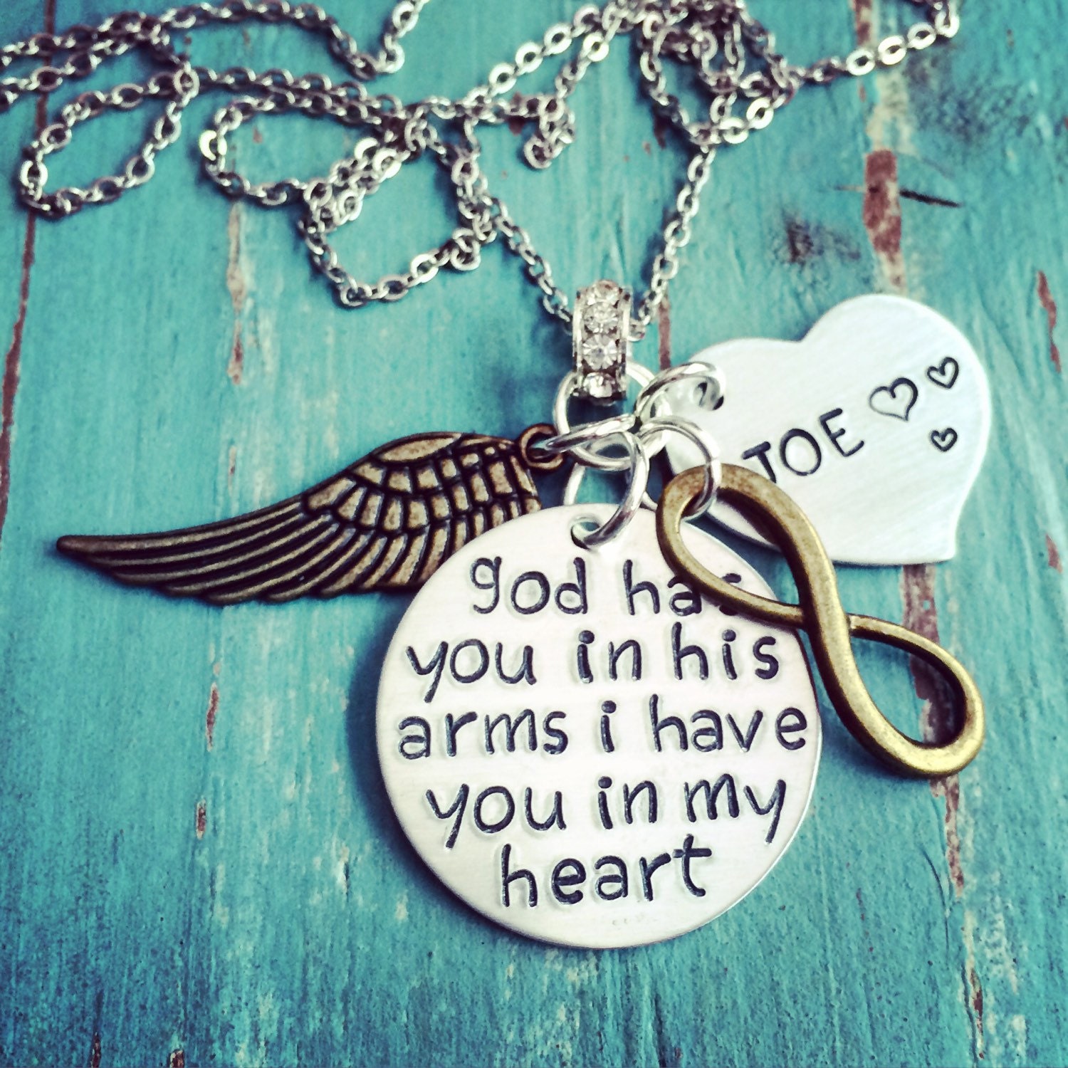Memorial Necklace Memorial Jewelry Loss of Loved One