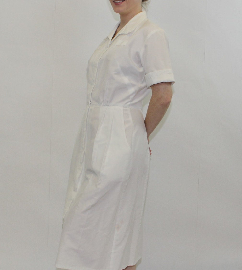 Vintage Authentic Nurses Uniform Dress Great for Movie Set