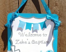 Popular Items For Baptism Sign On Etsy