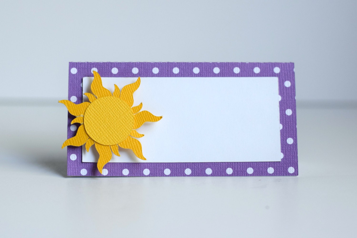 Tangled Place Cards Tangled food tents Rapunzel place cards