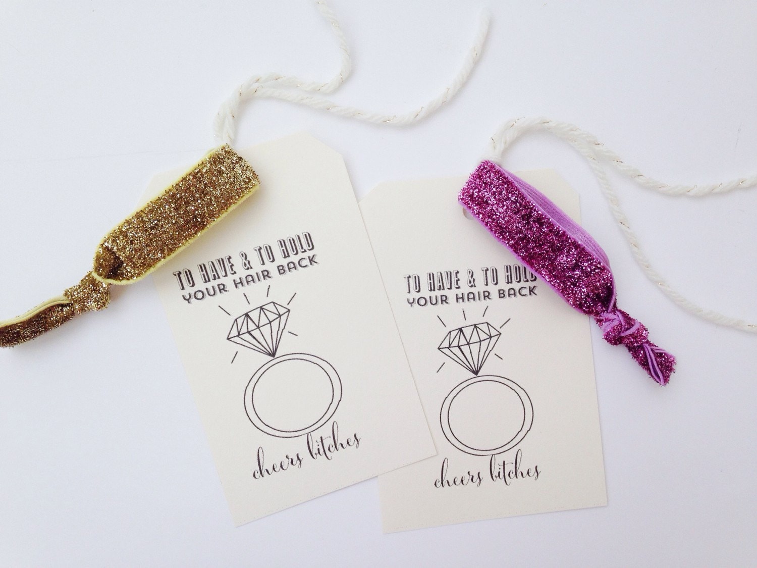 To Have and To Hold Your Hair Back Bridesmaid Gifts Bridal
