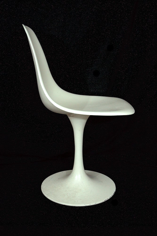 BURKE Tulip Chair Fiberglass SAARINEN vintage mid century eames knoll