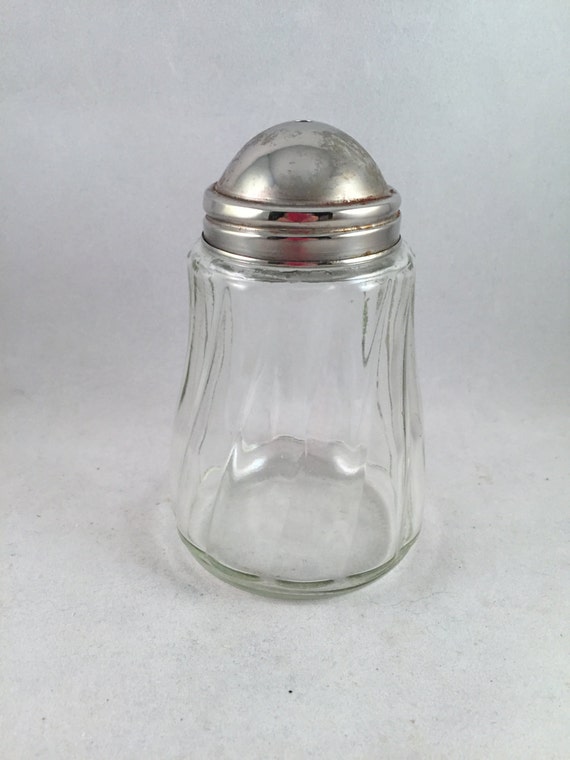 Vintage Glass Sugar Dispenser