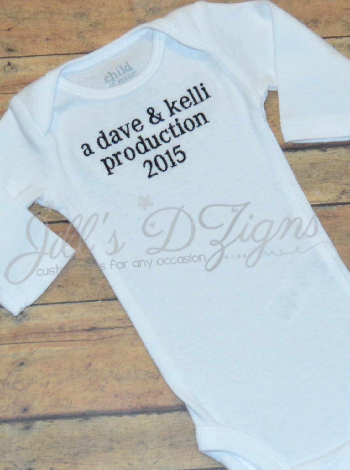 Pregnancy Announcement Onesie Baby Shower Gift Newborn Mom and