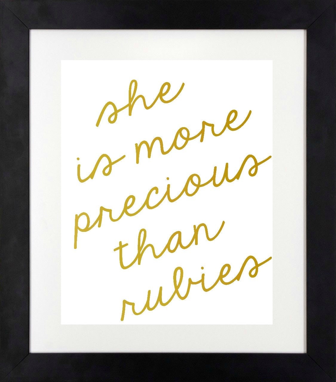 more precious than rubies girl nursery wall art by