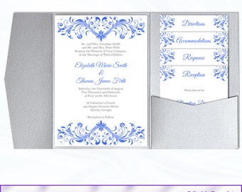 Wedding Invitation Sets Pocketfold 5