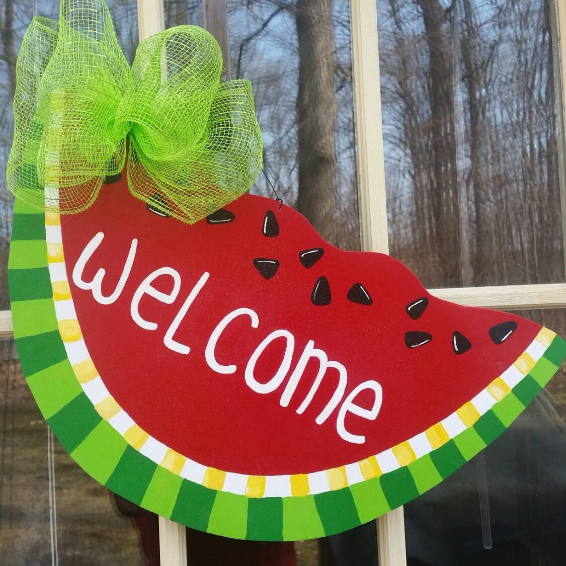 Summer door hanger summer door ornament summer wreath by MoniLulis