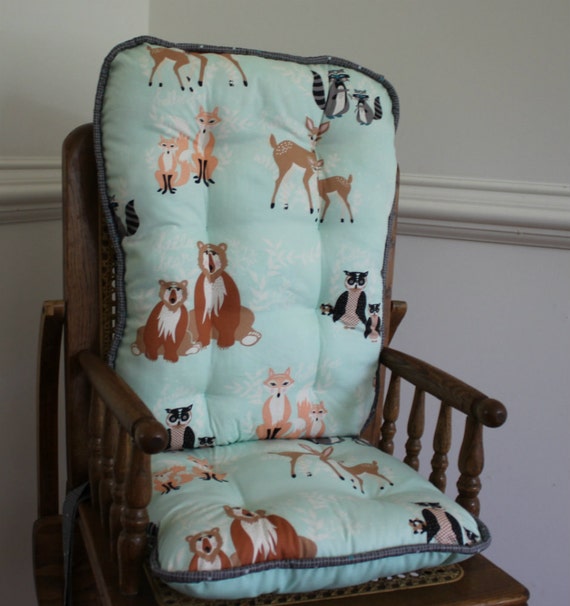 Hello Bear High Chair Cushions Wooden Highchair Cover.