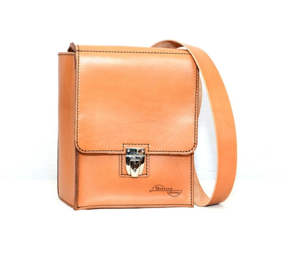 Items similar to leather messenger courier cross body shoulder hand bag