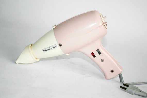 1960 s moulinex plastic pink hair dryer 1960 s moulinex plastic pink hair dryer