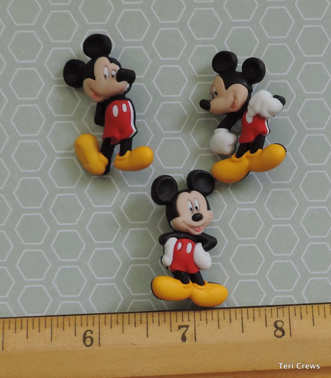 Mickey Mouse Disney Buttons Packaged Novelty Buttons By BitsyNest