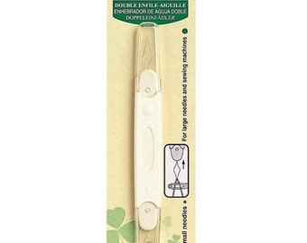 Needle Threader - Double Needle Threader - Clover Double Needle Threader
