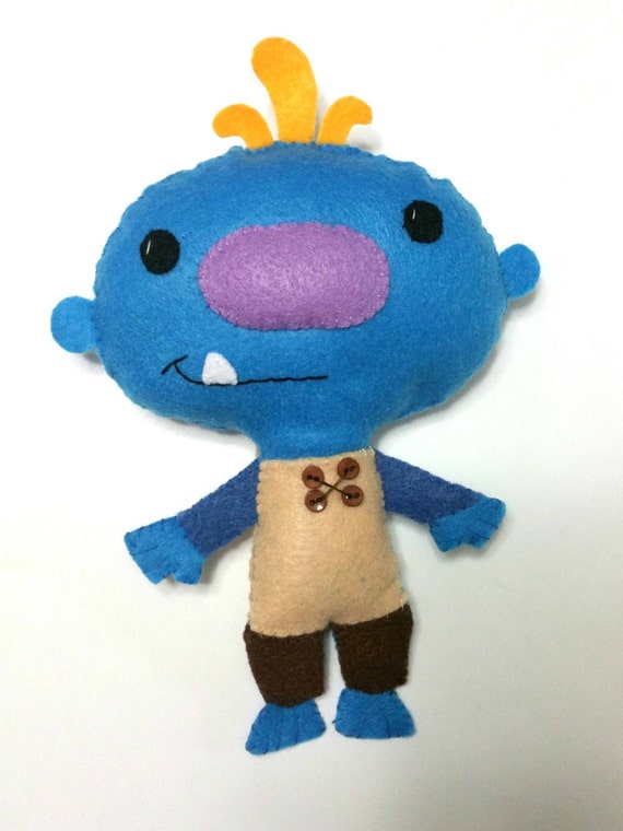 Wally Trollman Plushie by DessyBsCommodities on Etsy