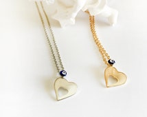 Popular items for heart shape necklace on Etsy