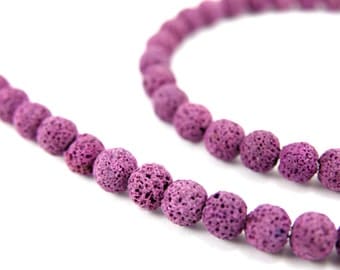 Lava Rock Beads Round Lava Rock Volcanic Lava Rock Stone