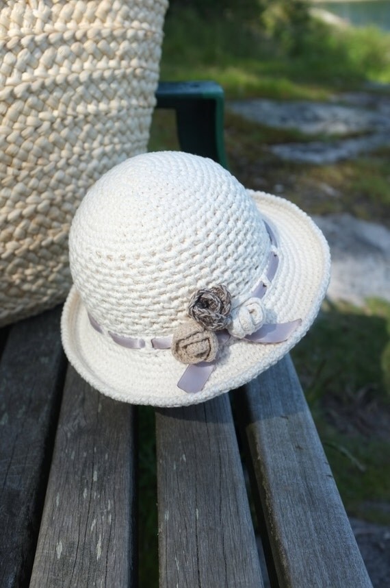 Items similar to Girls Easter Hat Summer Hat Baby Toddler Girls Sun Hat