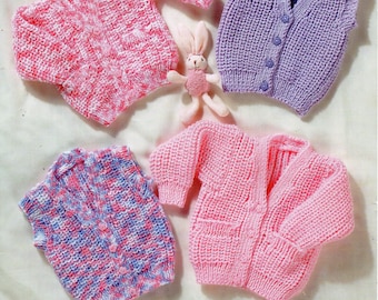 baby knitting pattern pdf instant download baby by Minihobo