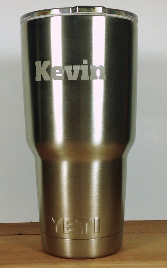 yeti 30 oz rambler engraved