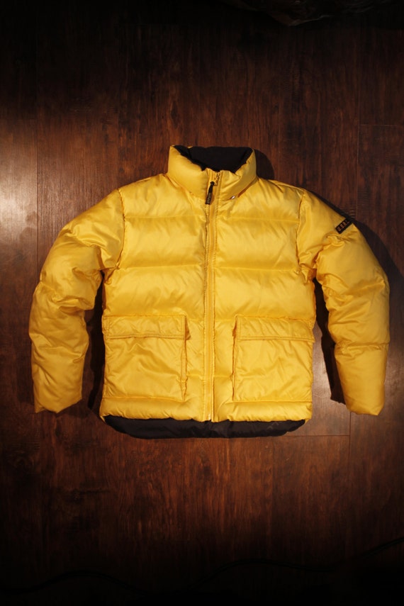 vintage 90s polo sport jacket puffer down nylon unisex adult