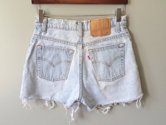 Levi's High Waisted Shorts Vintage Levis Cut Off Shorts