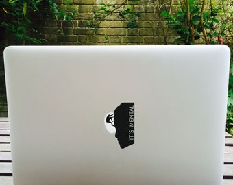 Rock Climbing Decal, MacBook Sticker, Apple Logo Decal, Car Bumper Sticker, Laptop Sticker, Inspirational Quote Decal, Gift For Climber