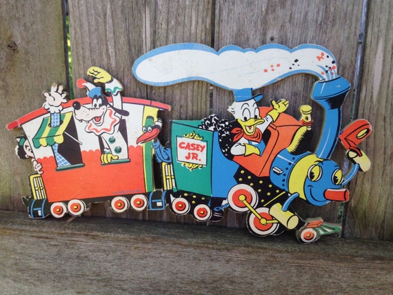 donald duck on the casey jr