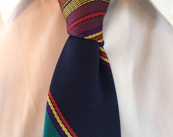 Vintage mens stripped necktie.