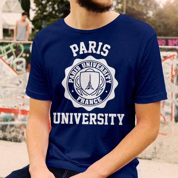Paris University Logo T-Shirt All Colours and Sizes